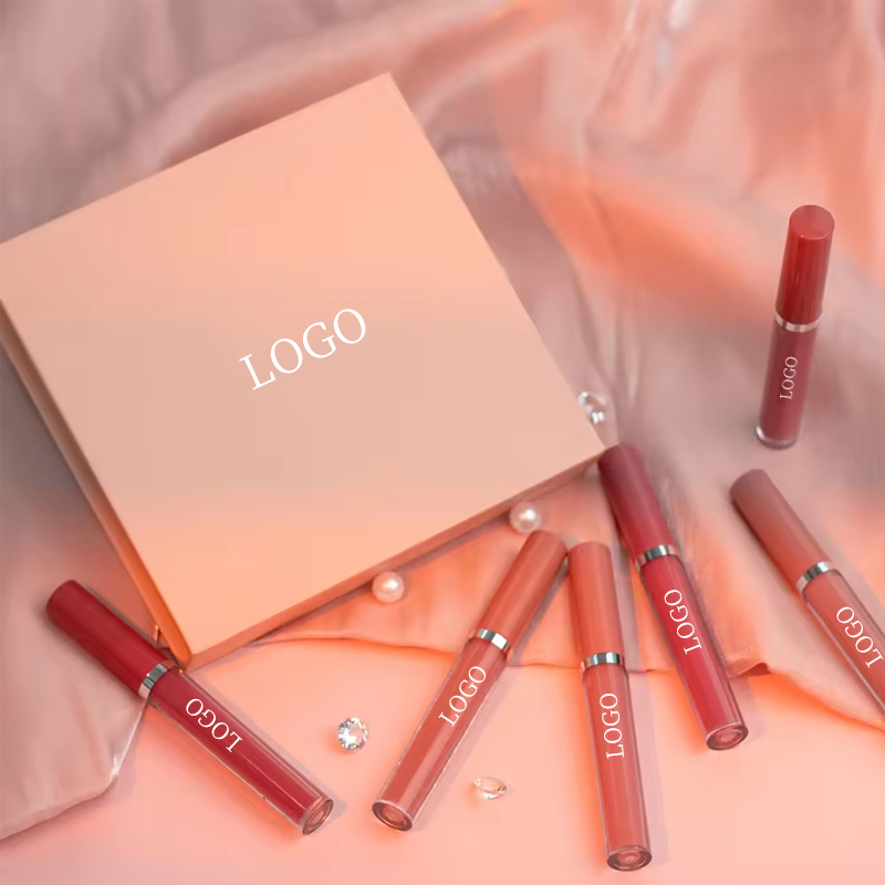 Ditong OEM ODM Nude Vegan Matte Lip Gloss Long Lasting Lip Glaze High Pigment Lipstick