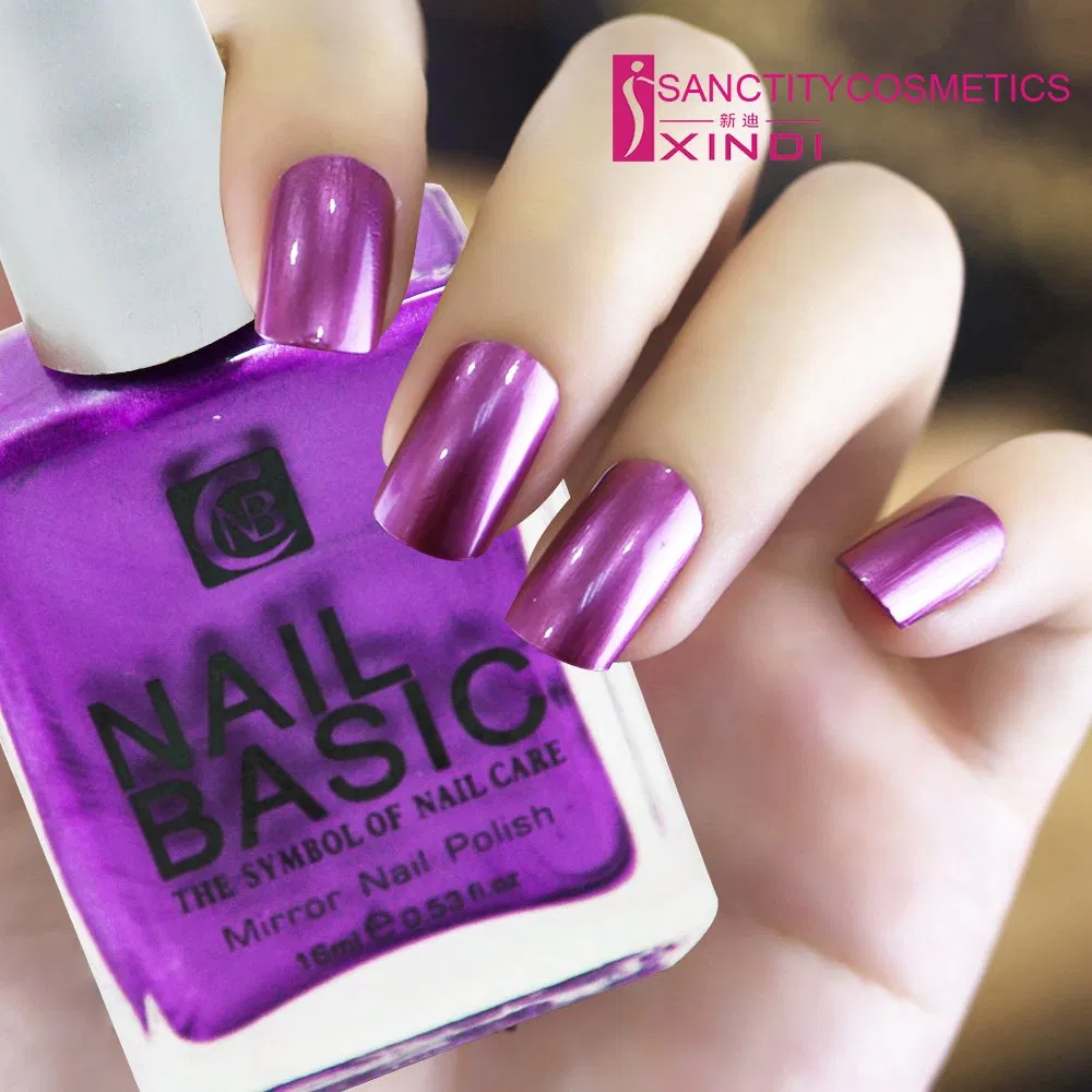 (NP551) Mirror Private Label High Quality Nail Polish Nail Varnish