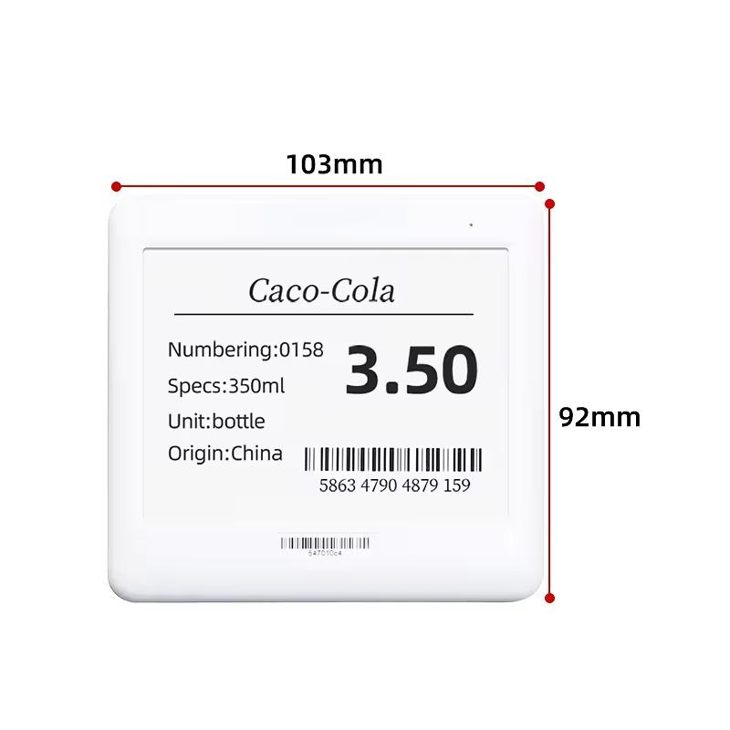 Multi Color Customizable Electronic Ink Screen Display with Electronic Price Tag Display