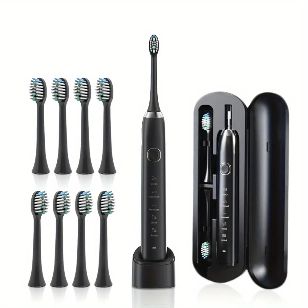Sonic Electric Wireless Charging 5 Brushing Modes Multi-Function Toothbrush