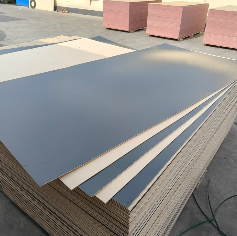 MDF 3mm 6mm 9mm 12mm 15mm Wood Sheets White Melamine MDF Board for Cabinet and Furniture
