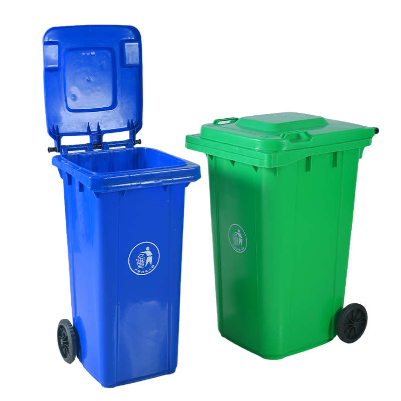 Промышленная урна 50-1100л с педалью и колесами