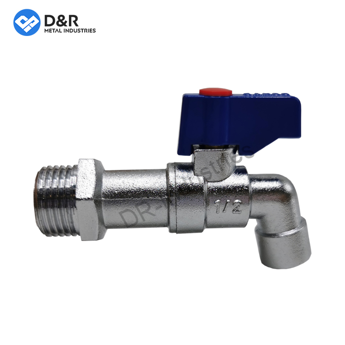 Public Washing Machine Faucet Sink Wall Mount Kitchen Outdoor Water Tap Zinc Alloy Bibcock