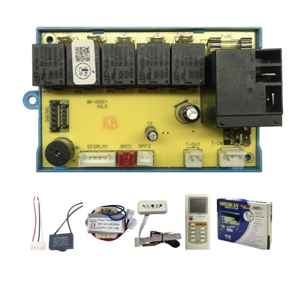 Qd-U03c+ Universal A/C Remote Control System Qd-U03c+ Full Function Circuit Board for Air Conditioner