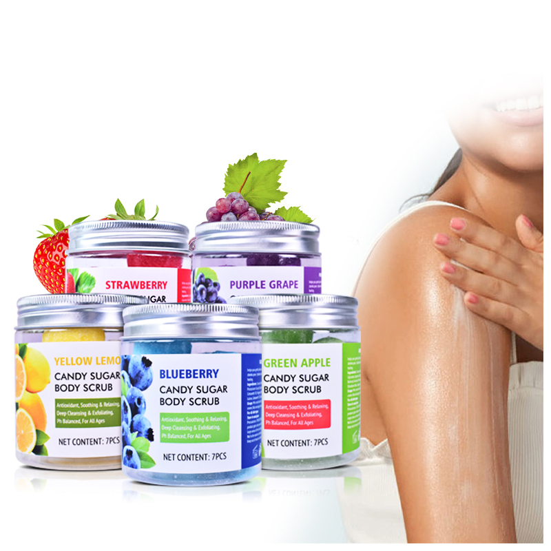 Skin Care SPA Moisturizing New Organic Whitening Sugar Face Exfoliating Scrub Private Label for Body