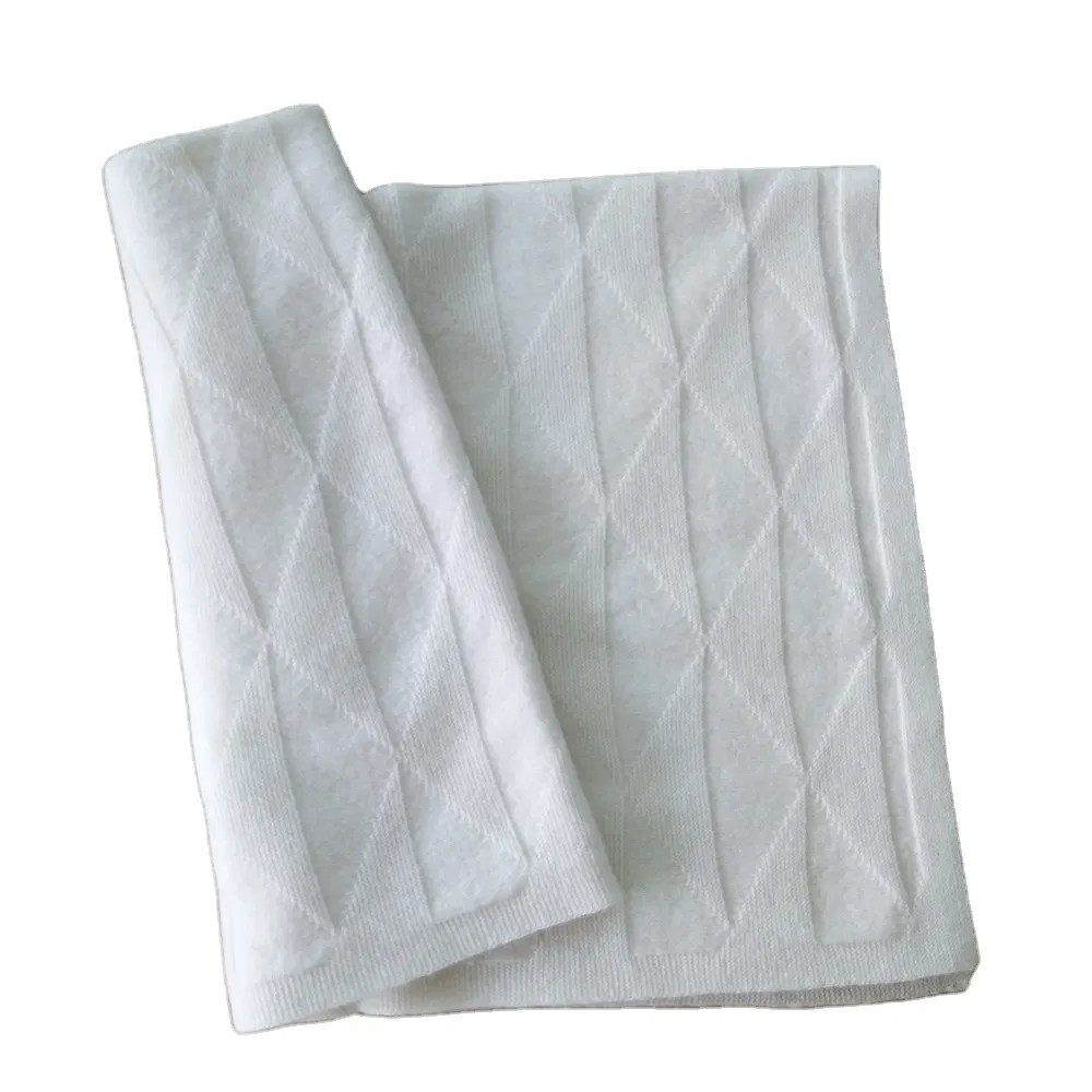 100% Cashmere Knitting Blankets Baby Infants Blankets.