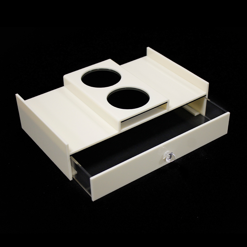 Hotel Washing Room Acrylic Toothpaste Toothbrush Combing Storage Box