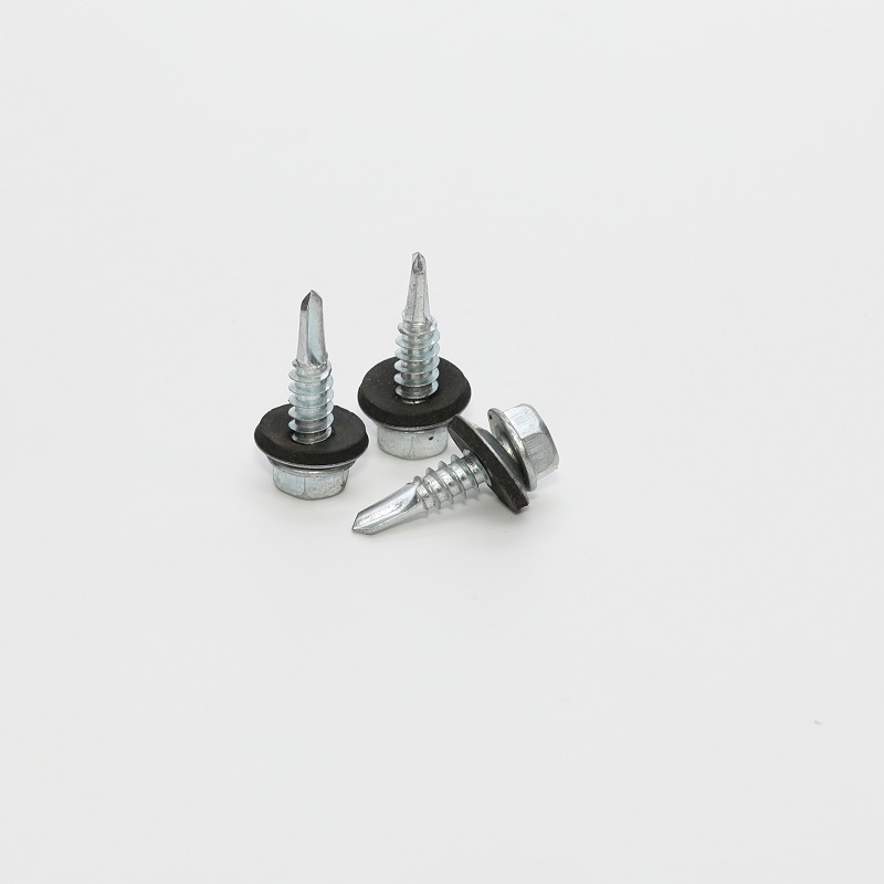 Hex Head Baking Screw Metal Building Roofing Screw with EPDM Washers