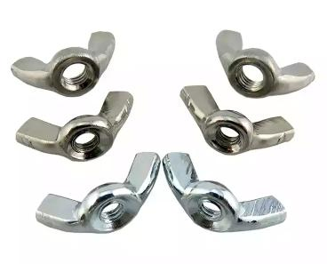 Polishing Stainless Steel Wing Nuts