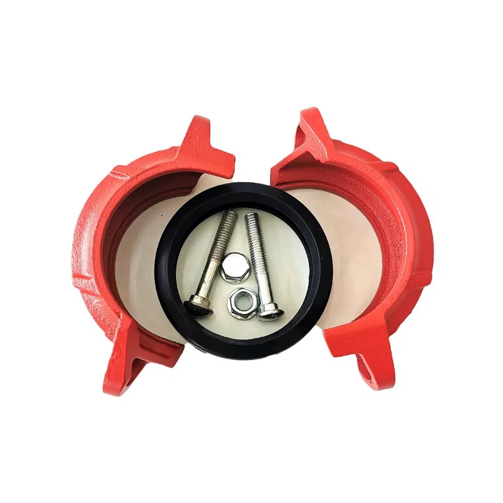 Ductile Iron Fittings Fire Protection Grooved Pipe Fittings Flexible Coupling
