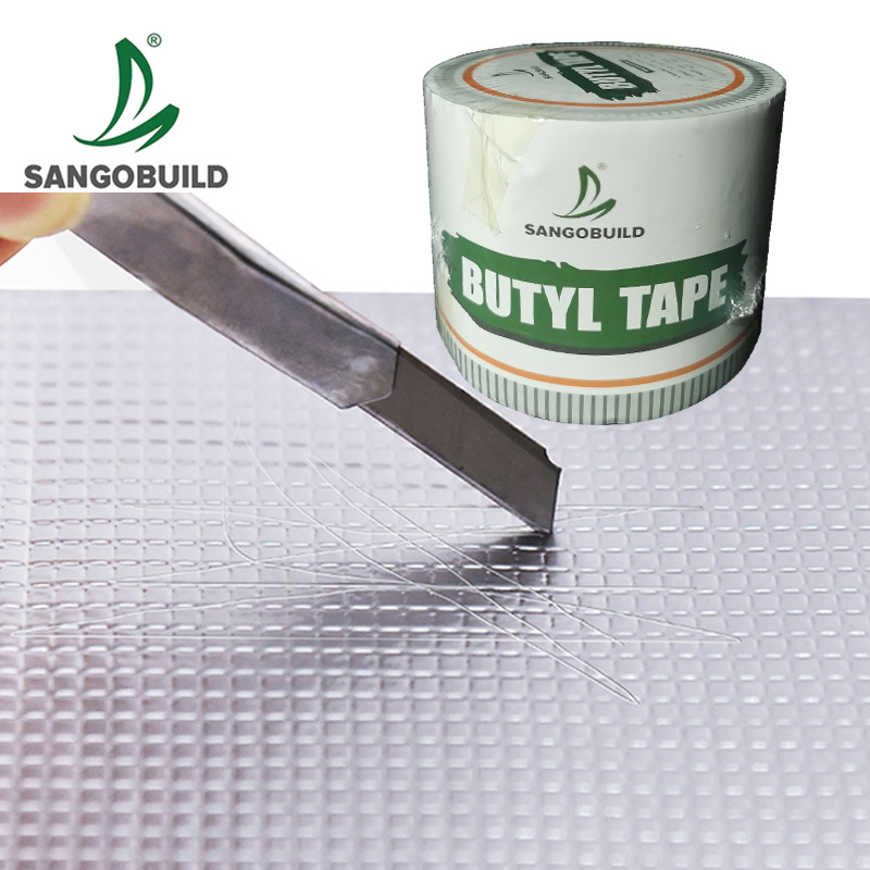 Roof Butyl Tape Super Strong Adhesive Rubber White Adhesive Waterproof Membrane Tape