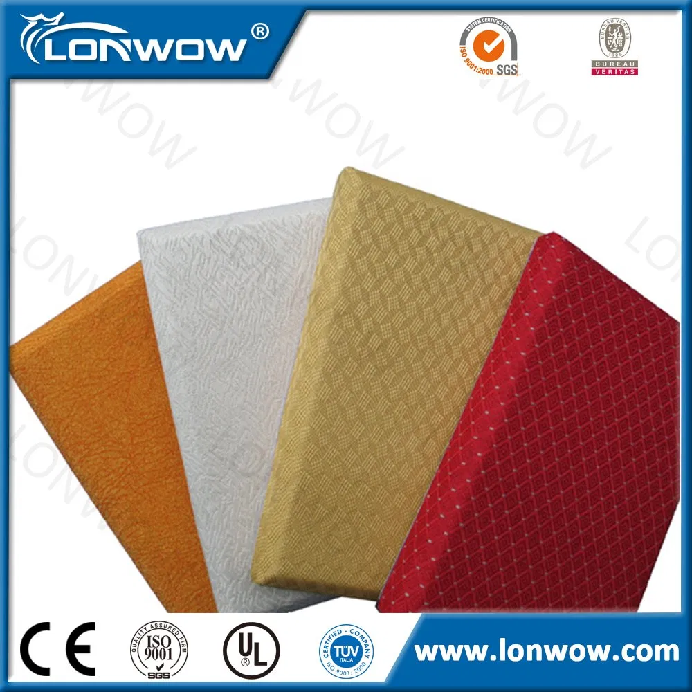 High Quality Glass Wool Acoustic Panel
