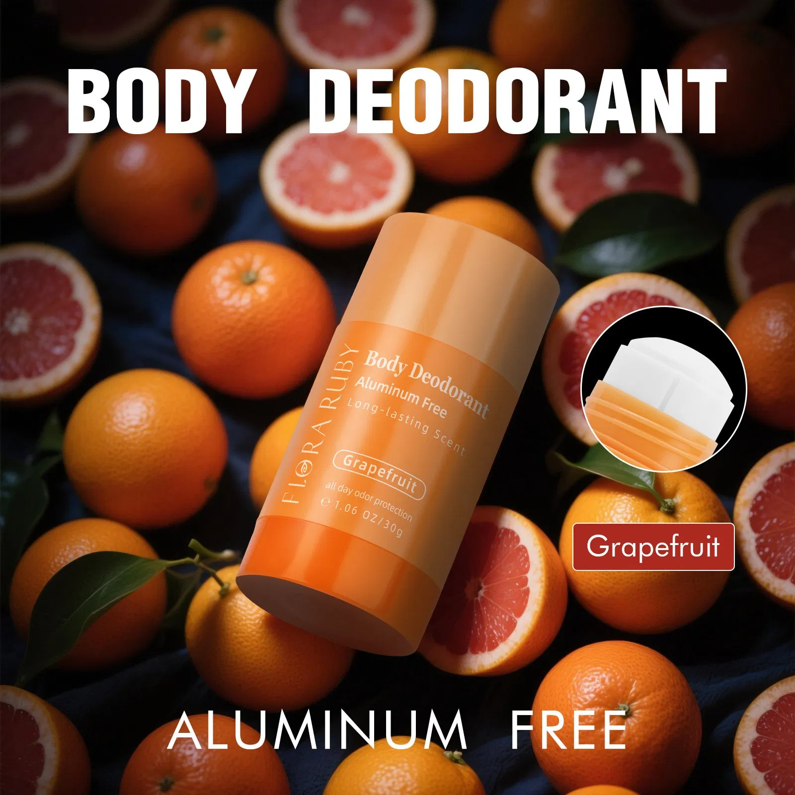 Natural Portable Deodorant Cream for All-Day Odor Control
