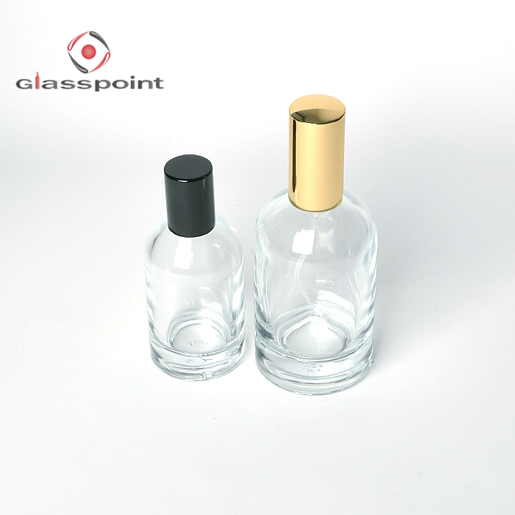 Empty Essential Oil Roller Bottle Leaf-Pattern Glass Roll on Perfume Bottle