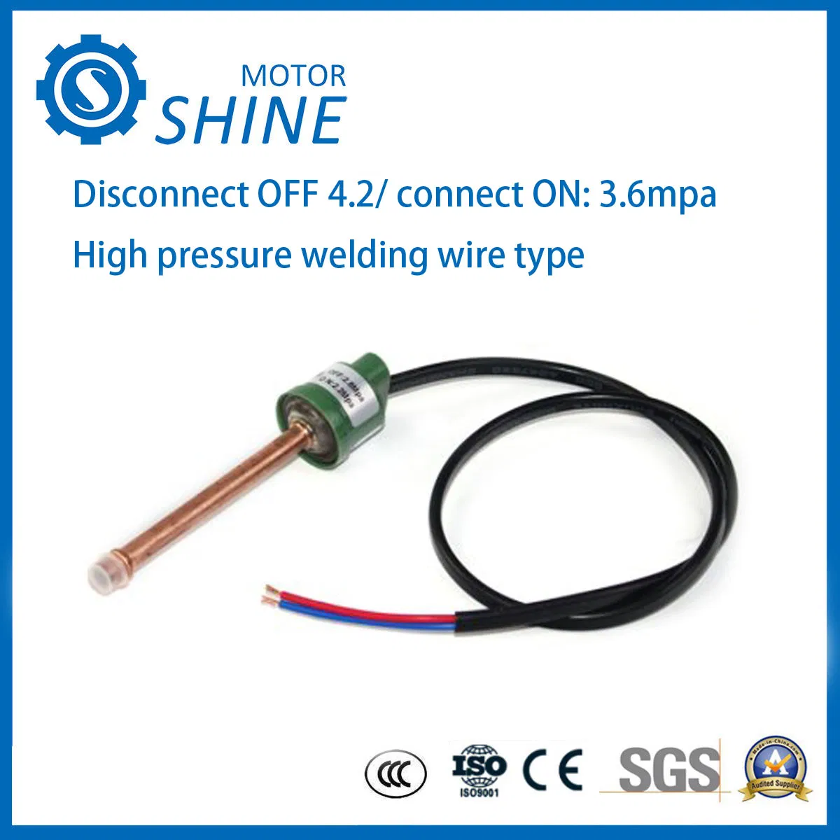 Yk-01h Yk-01L Air Compressor Low Pressure Switch with Cable Refrigerators and Freezers