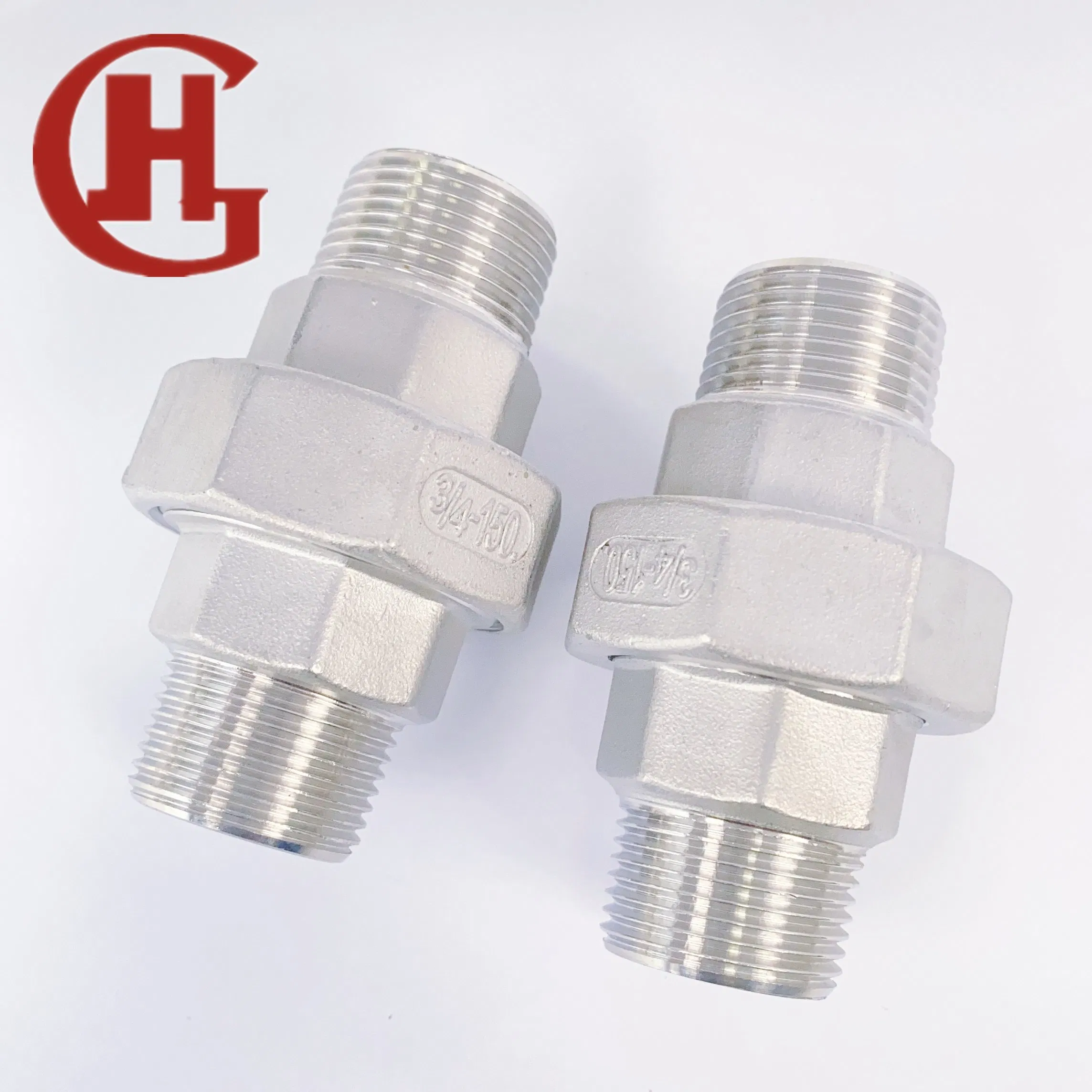 ASME B16.11 A182 F304 Socket Welded Stainless Steel Threaded Union