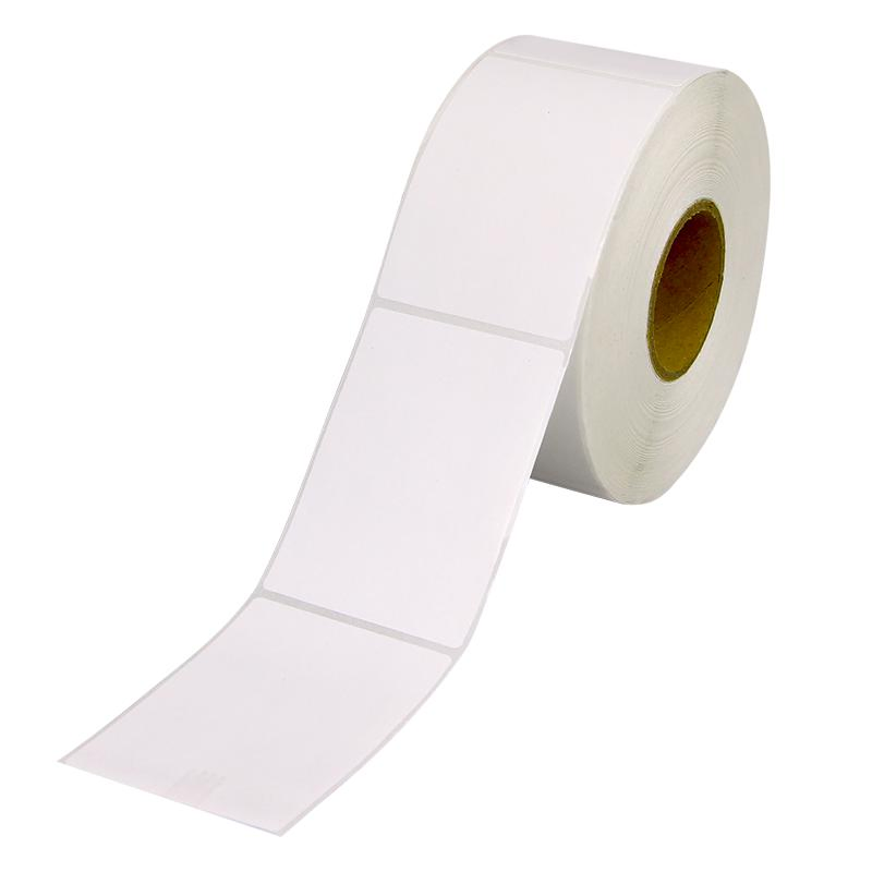 Premium White Removable Copperplate Paper Labels for Food Storage