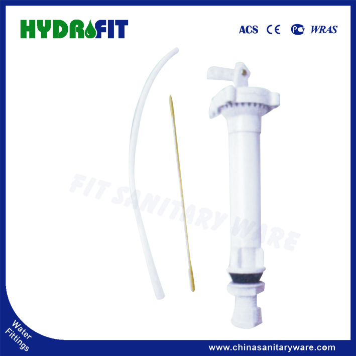 Single Push Side Pull Water Inlet Caliber 1/2" or 7/8" Bathroom Toilet Water Tank Accessories Flush Valve (FP3502)