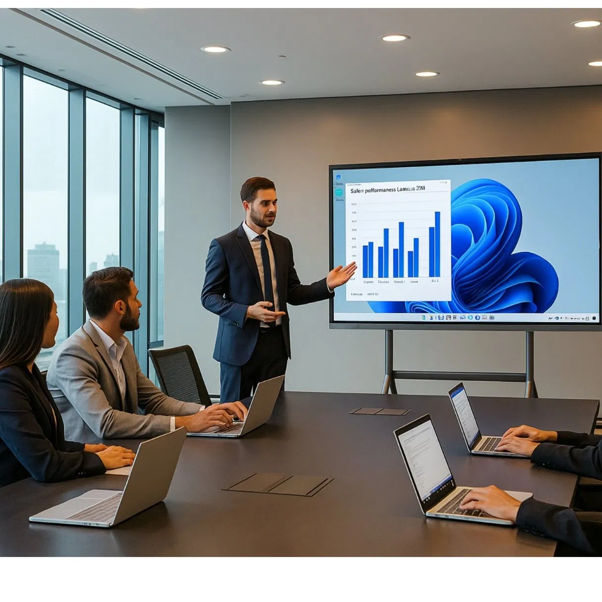 2025 NEW Customize EDLA certified OPS Interactive flat panel display touch monitor dual OPS With CE ROHS FCC