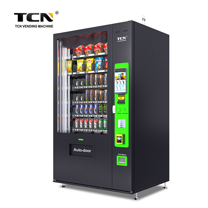 Tcn-Cel-10c (V22) White/Black Vending Machine with Mdb, Dex, RS-232 Protocol