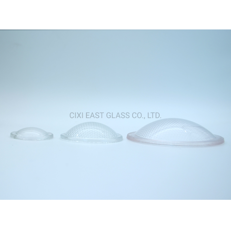 Pressed Glass Lamp Shade for Outdoor Lighting