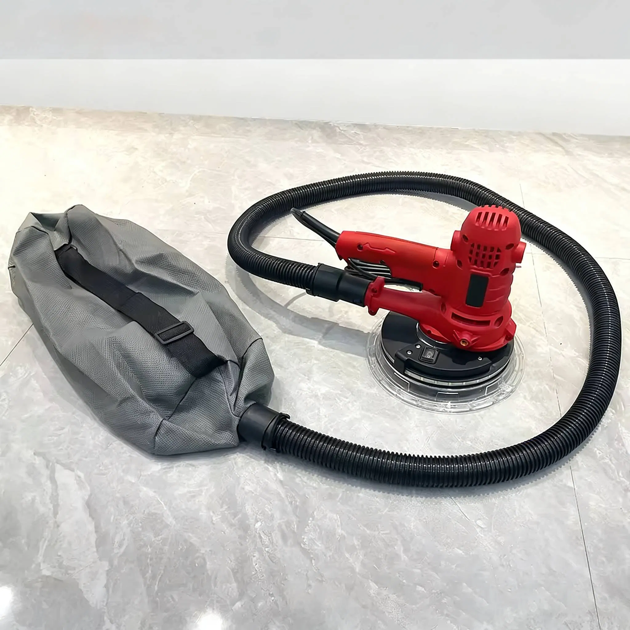 Glgw Glgw 850W Electric Portable Orbital Wall Sander with Long Handle Industrial DIY Grade Drywall Detailing