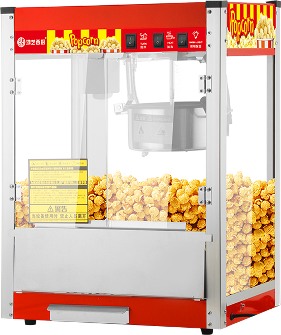 Suitable for Amusement Parks and Coffee Shops, Fully Automatic Popcorn Machine