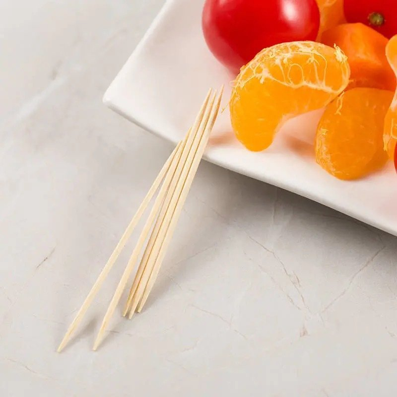 Food-Grade Canned Bamboo Picks for Restaurant or Home Use Toothpicks
