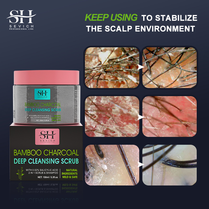 Micro-Exfoliating Sulfate-Free Hair Scalp Scrub Shampoo