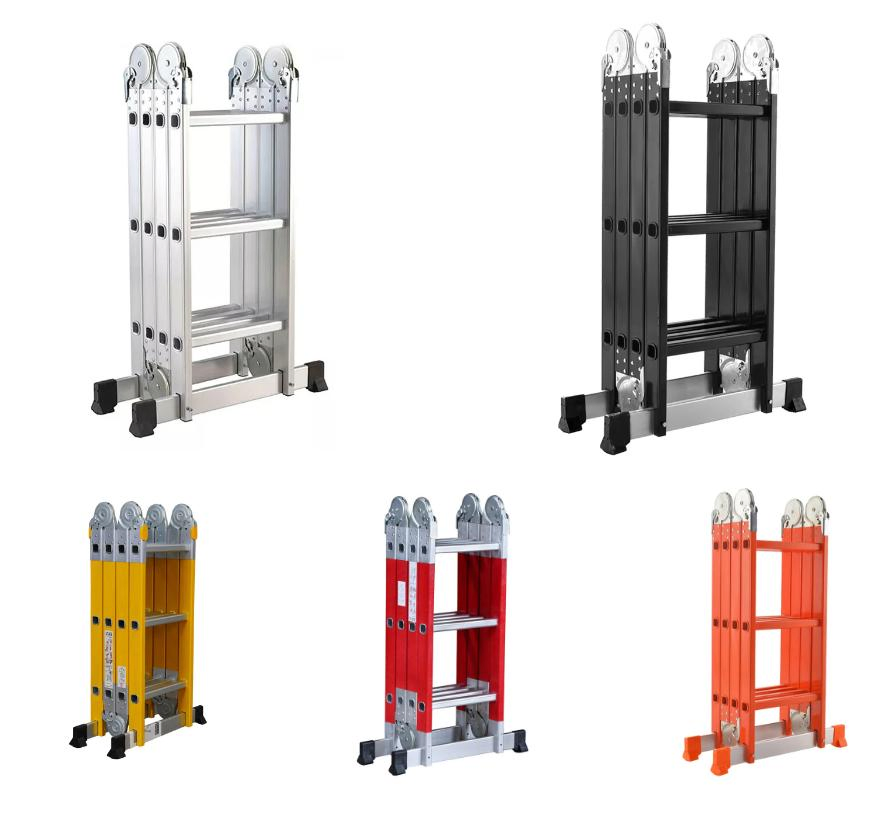 China Supplier Multi Function Aluminum Folding China Supplier Combination Adjustable Ladders Factory