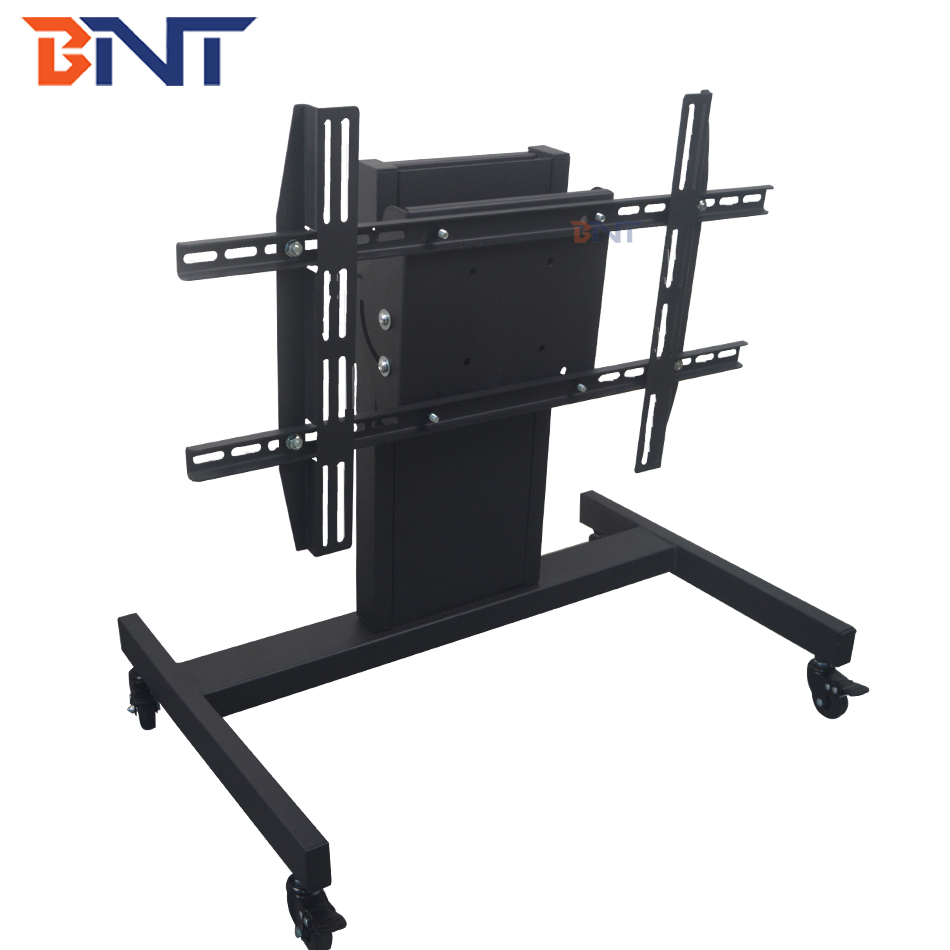 Universal TV Floor Stand Height Adjustable Mobile TV Cart Stand with Mount Bracket Home Office Use for 32-60 Inch LCD LED Flat Screen TV