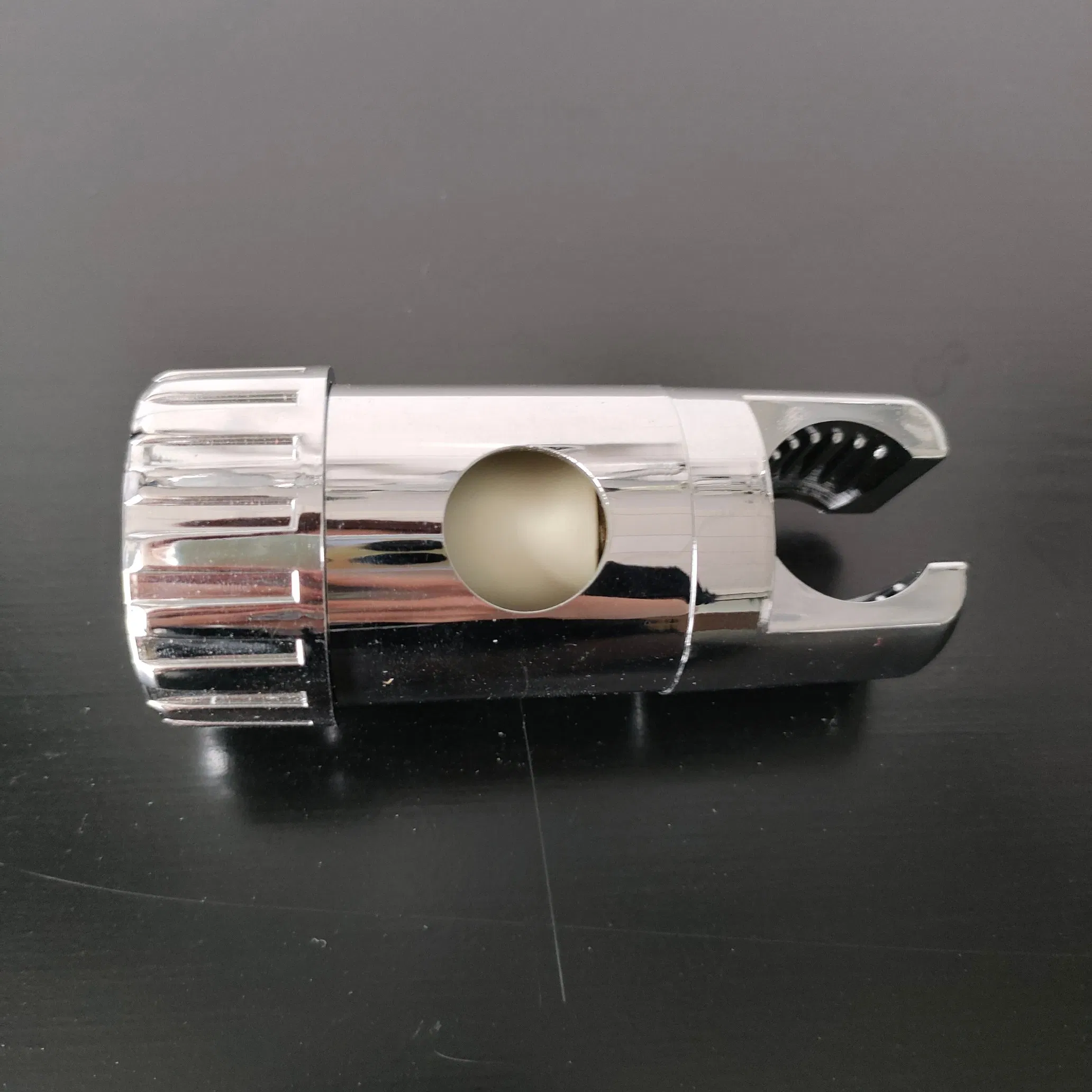 Luxury Chrome Adjustable Shower Head with Durable ABS Holder