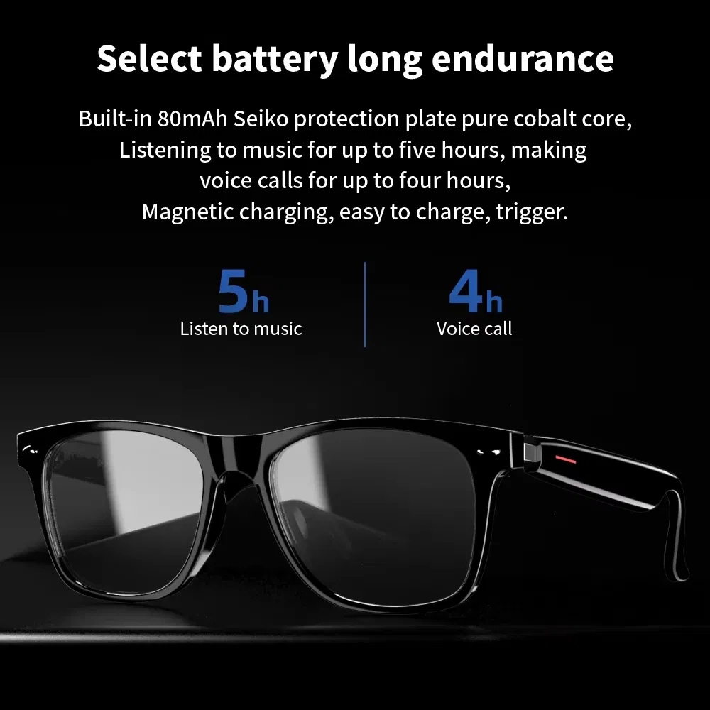 2025 E13-C Outdoor Sunglasses Ai Translation Wireless Bt Call Music Intelligent Control Eyeglasses Smart Glasses for Men Women