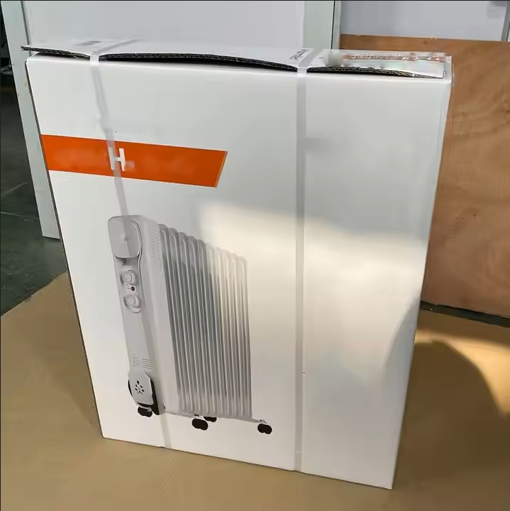New Electronic Oil Heater Radiators with Wheels Tip Over Switch Overheat Protection