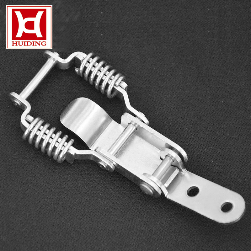 Premium Stainless Steel Spring Toggle Latch for Hardware Cabinets