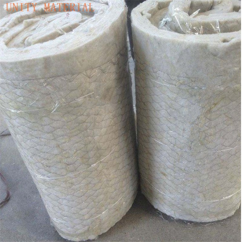 Fireproof Foiled Insulation Flame Retardant Grade Level A1 Mineral Rock Wool
