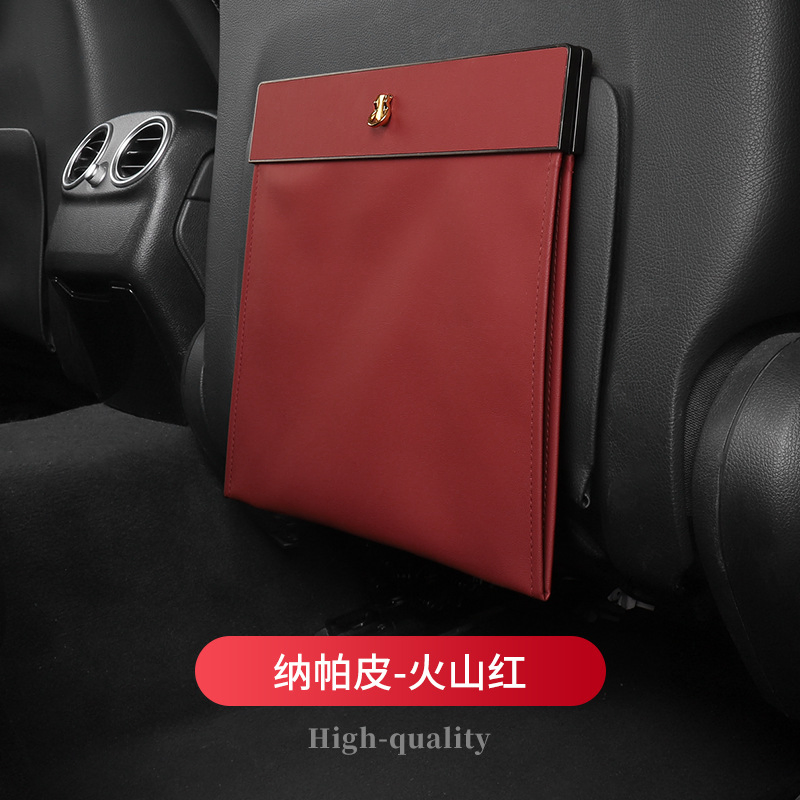 Ideal Car Can Storage Storage Box Back Seat Garbage Bag