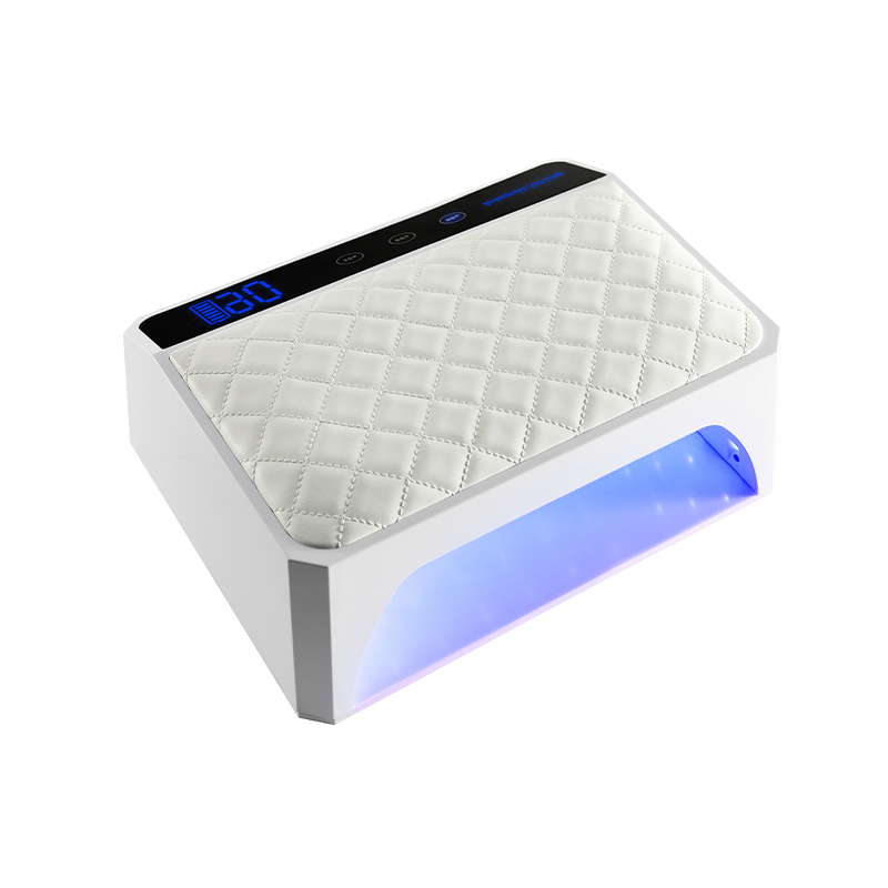 2 in 1 Nail Arm Rest Nail Lamp, 178W Wireless UV LED Nail Dryer Curing Nail Gel Polish Light
