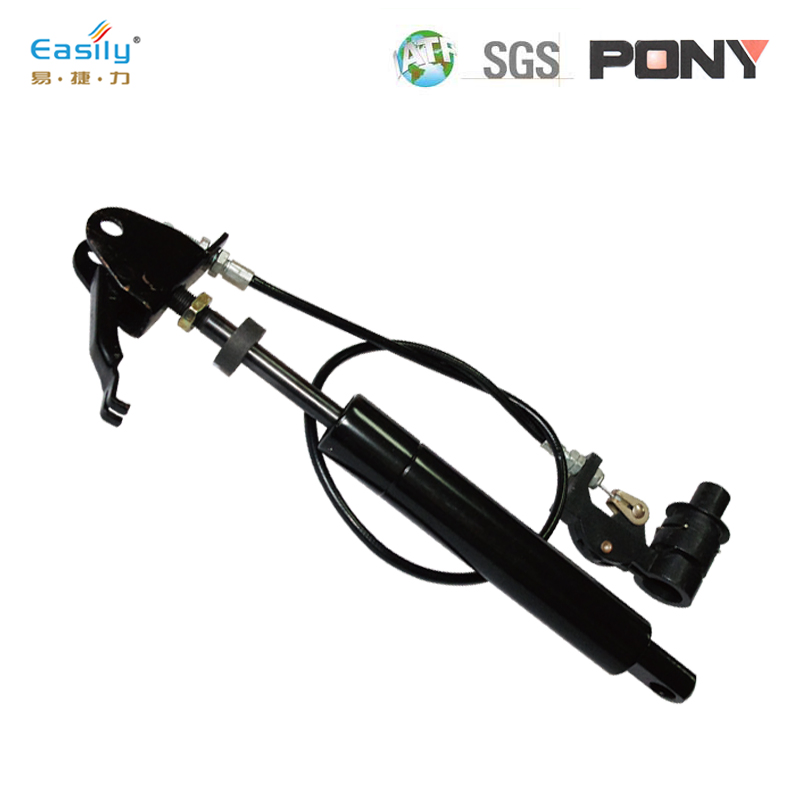 Lockable Gas Spring with Button