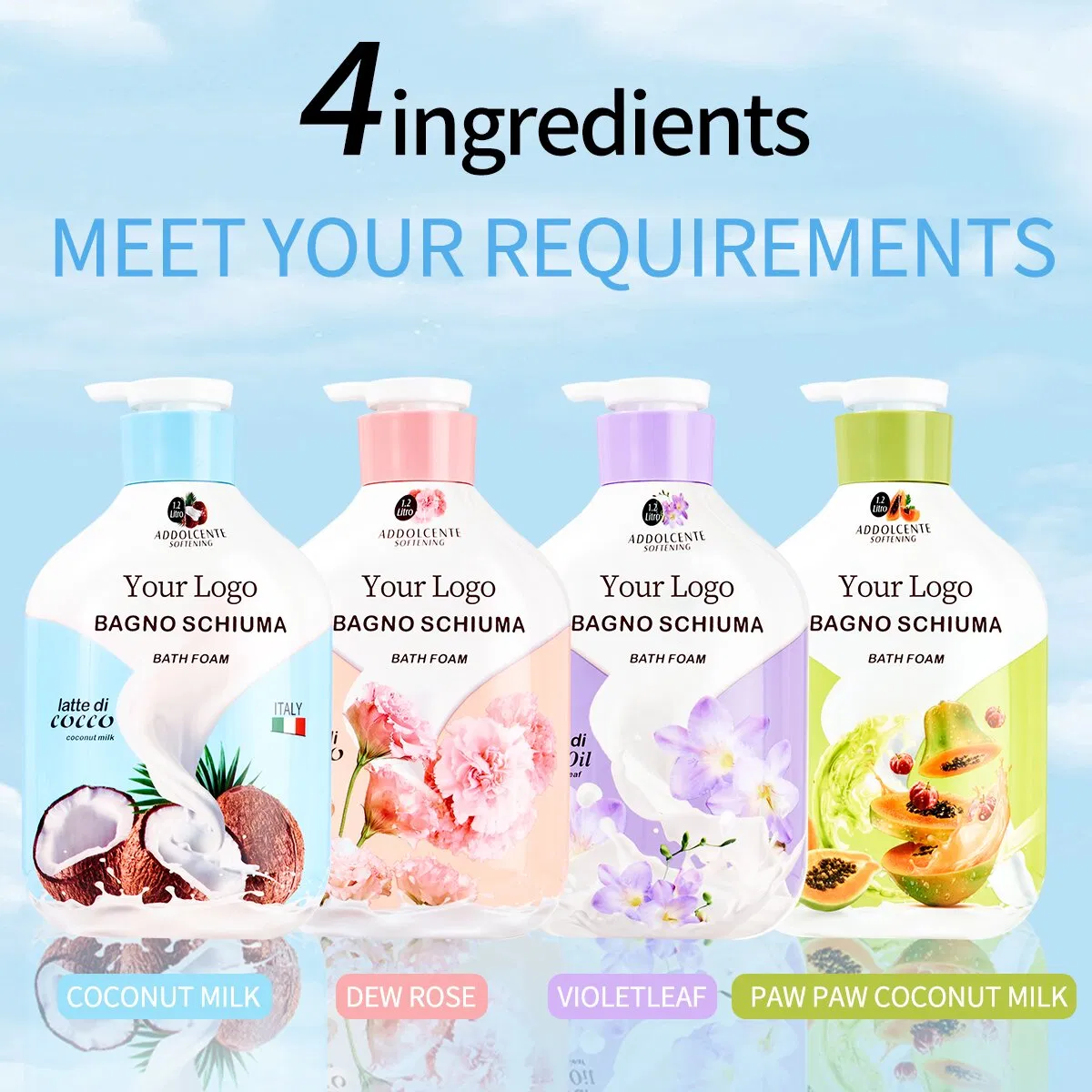 Signature Scented Shower Gel Tailored to Your Preferences