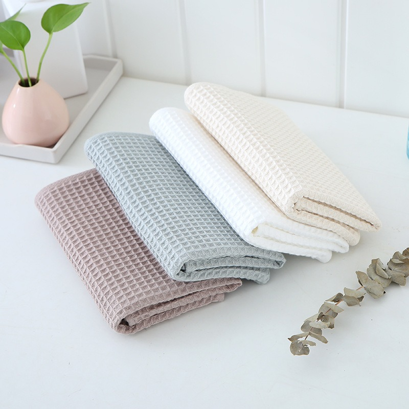 100%Cotton High Quality Microfiberwholesale Honeycomb Soft Face Towel 35*75