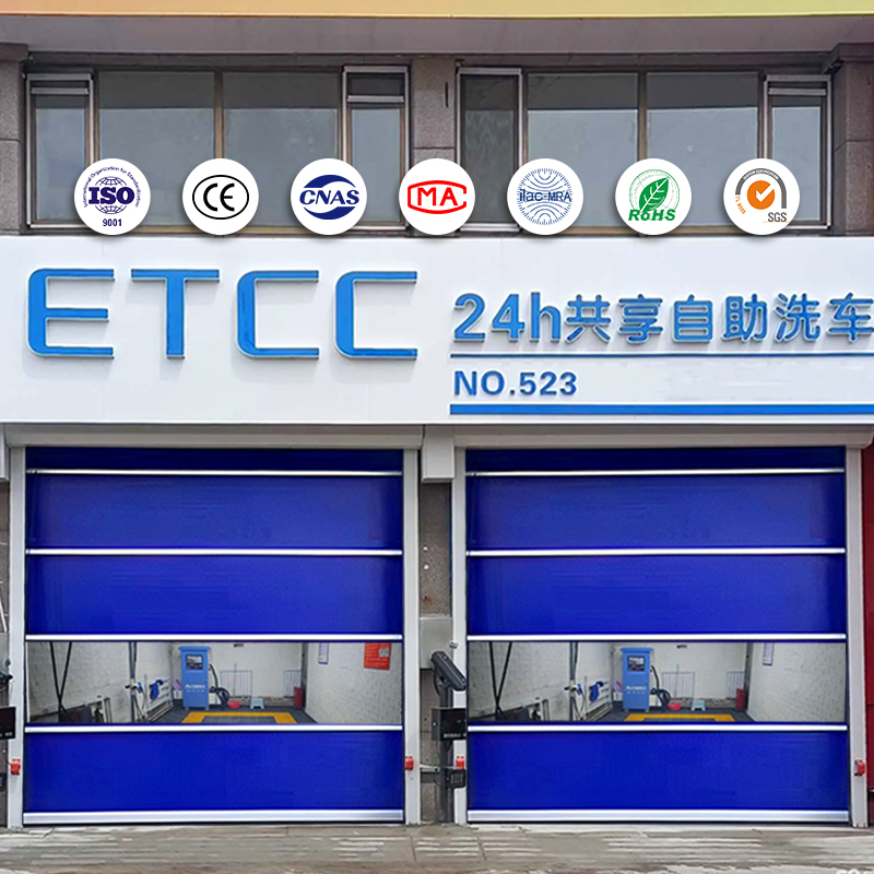 Waterproof Roll up High Speed Door Automatic Electric Gate Rapid Fast Roll Door