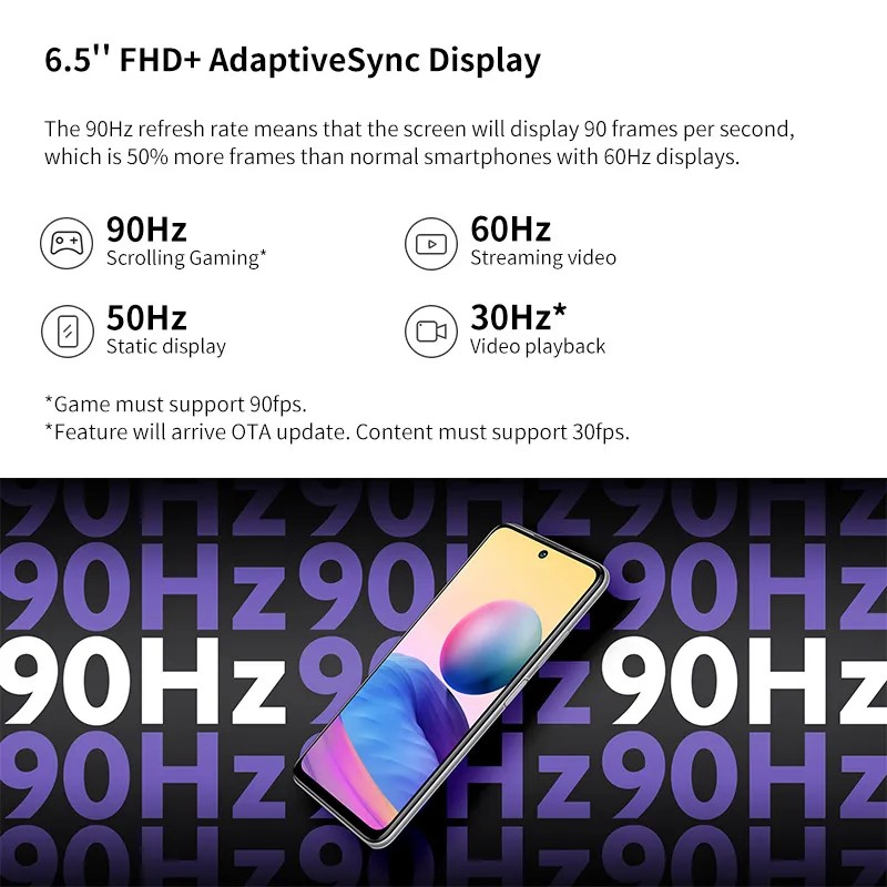 Mobile Phone Second-Hand Phone 6.5inch Cheap Smart Mobile Phone Phone 10 Mediatek Helio G88 Cell Phone