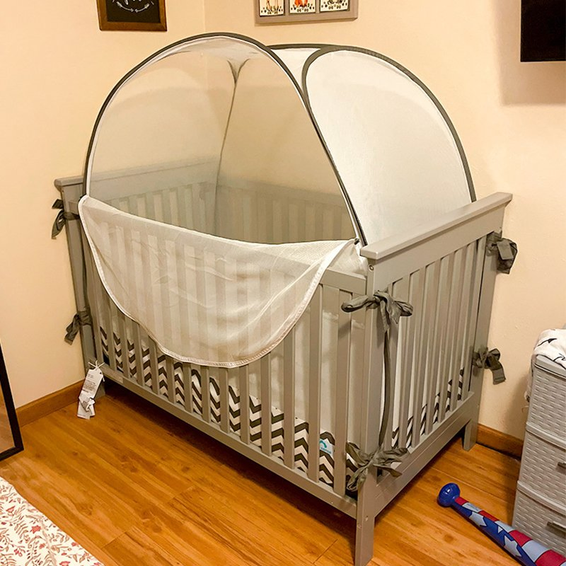 Hot Selling Baby Foldable Stand Mosquito Net Bed Canopy Crib Tent