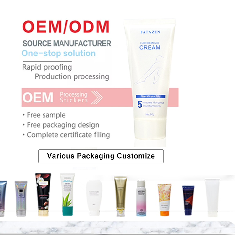 Mild Painless Hair Growth Inhibition Remove Dark Spots Smooth Hair Removal Cream