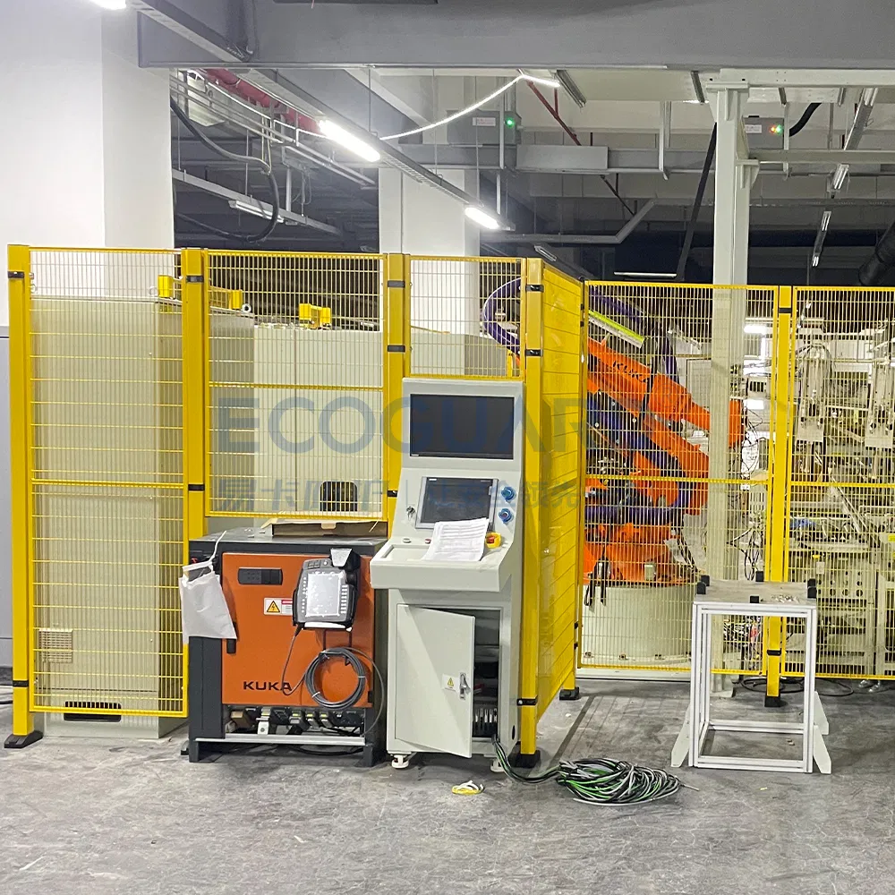 Home Safety Barrier with Custom Mesh Opening for Enhanced Security