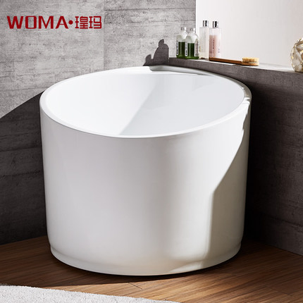 Детская ванна Q173 круглая отдельностоящая