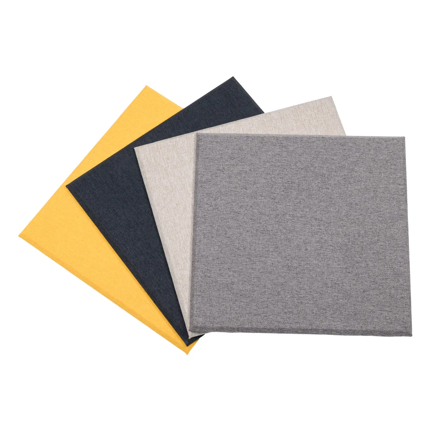 Fabric Wrapped Decoration Absorptive Materials Sound Diffusion Acoustic Panel