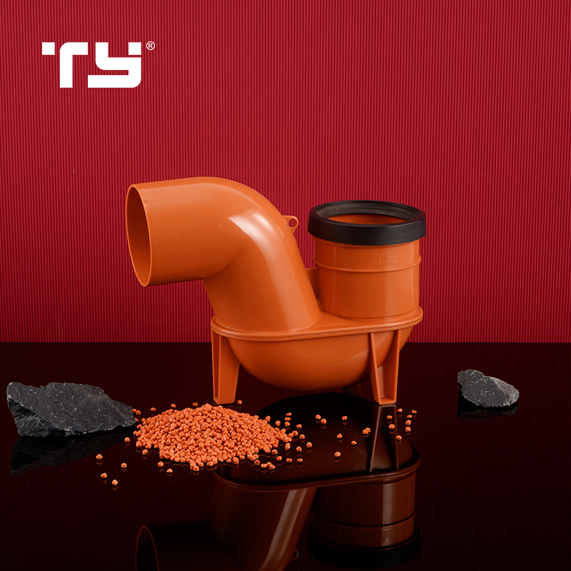 Watermark Certificated UPVC Plastic Pipe Fittings P Trap with GB/T 5836.2 Standard