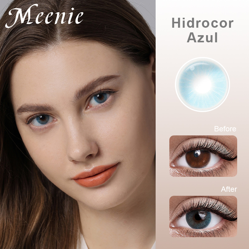 Meenie Good Quality and Cheap Price Beautiful Color Contact Lenses From Factory / Can OEM